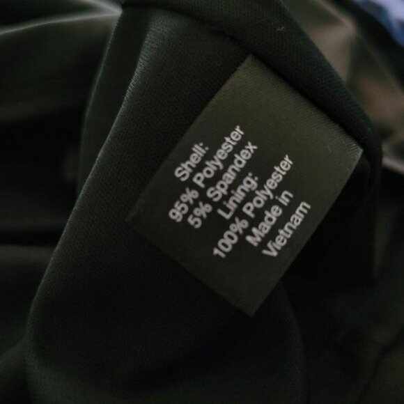 Lane Bryant Dress Party Cocktail Black Blue Geometric Print Size 18 1X - Picture 9 of 9